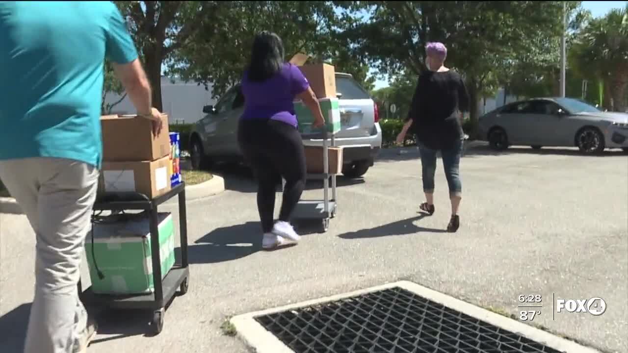 Southwest Florida students create Birthday Boxes