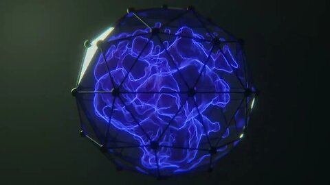 Abstract Plasma Ball Animation