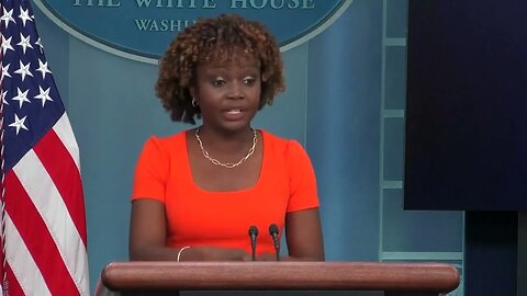 Karine Jean Pierre Lashes Out At Reporter Who Asks Why Biden Is Going On Vacation Amid Negotiations