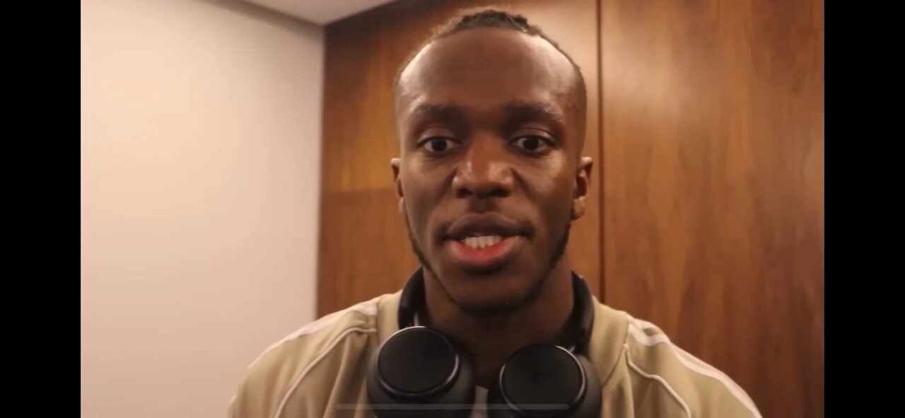 Ksi on Andrew tate fighting on his card