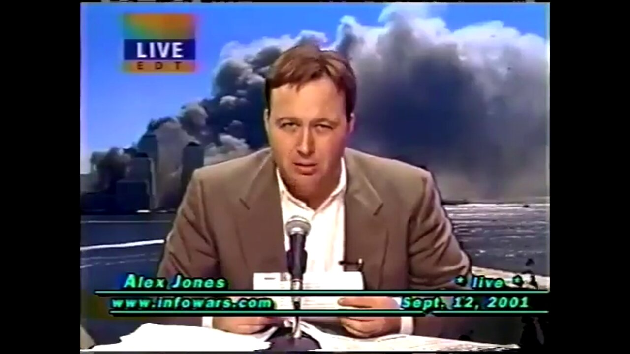 Zionist Alex Jones, being honest, long ago, back in 2001 - Part 1