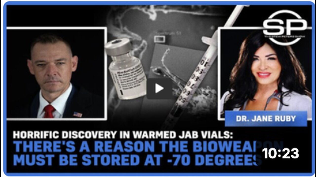 Horrific Discovery In Warmed Jab Vials There's A Reason The Bioweapon Must Be Stored At -70 Degrees