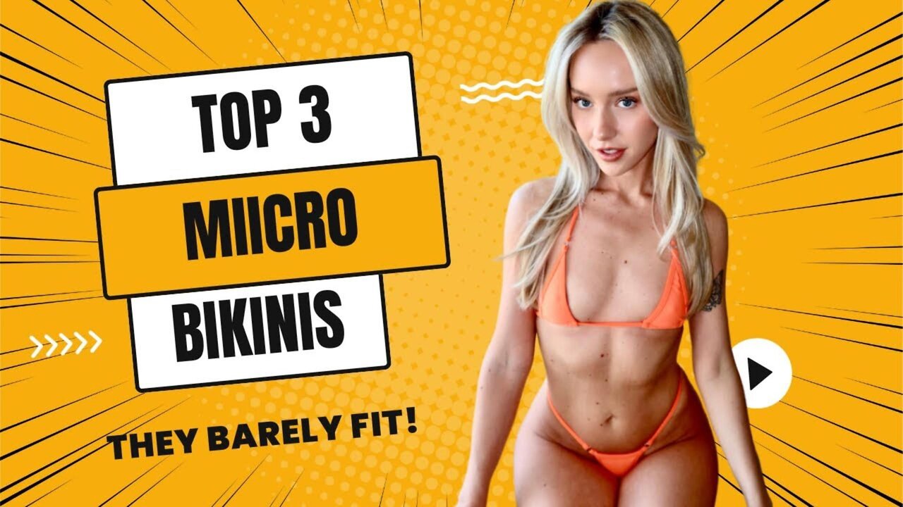 4K Micro Bikini Try On Haul