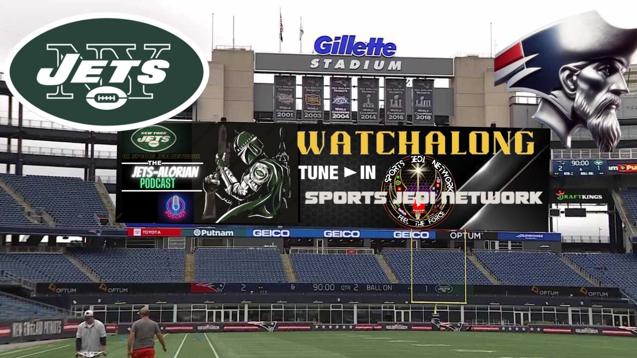 🏈NFL ACTION WEEK#8 NY JETS @ NEW ENGLAND PATRIOTS LIVE WATCH ALONG REACTION STREAM