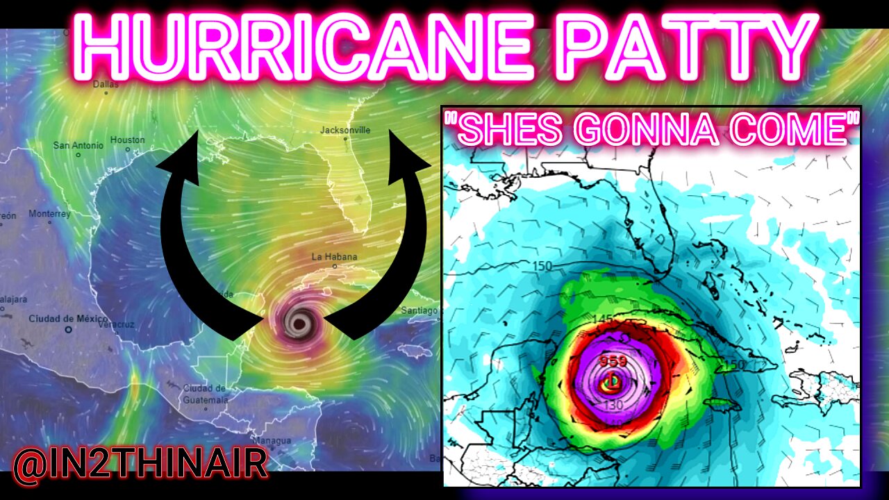 🌀HURRICANE PATTY UPDATE🌀 They WILL MANIPULATE This Storm! Chemtrails EVERYWHERE!