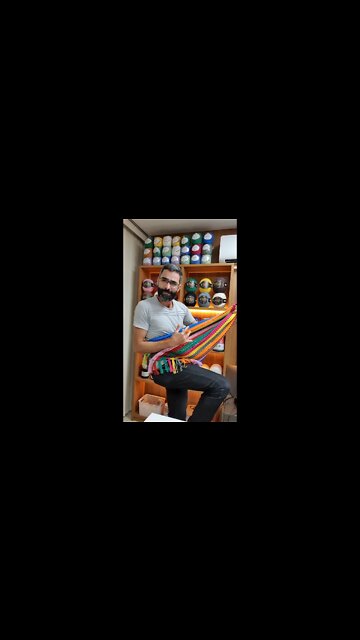 Tapete para inspirar a utilização das sobras de fio. #persapremium #textilpiratininga