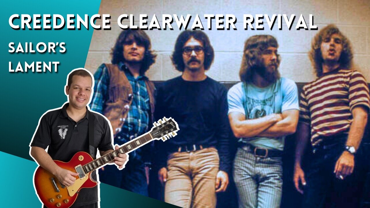 Como tocar SAILOR'S LAMENT (Creedence Clearwater Revival) - Aula Completa + PDF