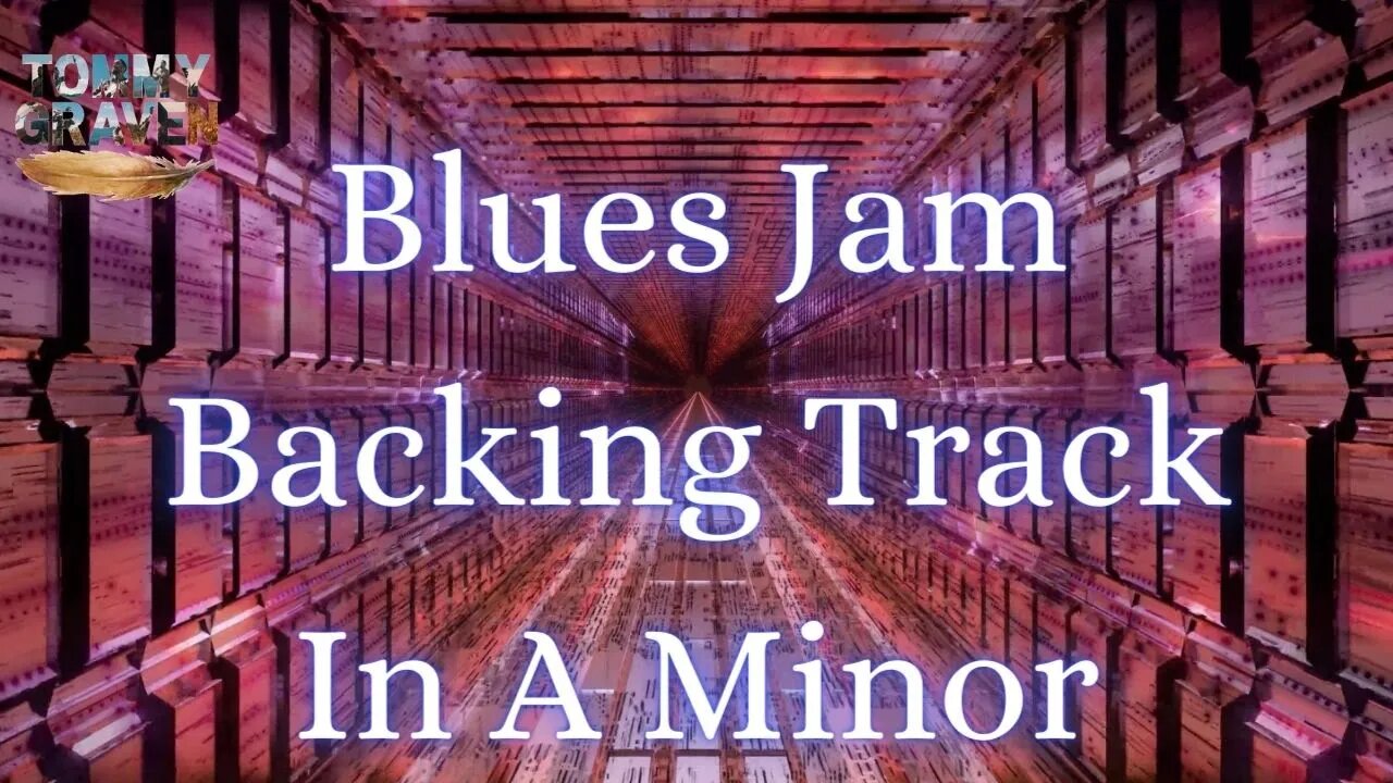 Blues Jam Backing Track in A Minor (Licensing Available)