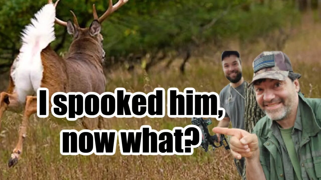 Odds of shooting a big buck after you've spooked it