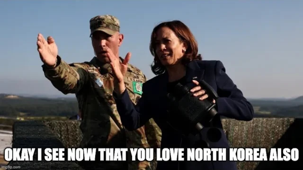 Bless Her Heart: Kamala Harris Praises ‘Republic of North Korea’ During DMZ Trip