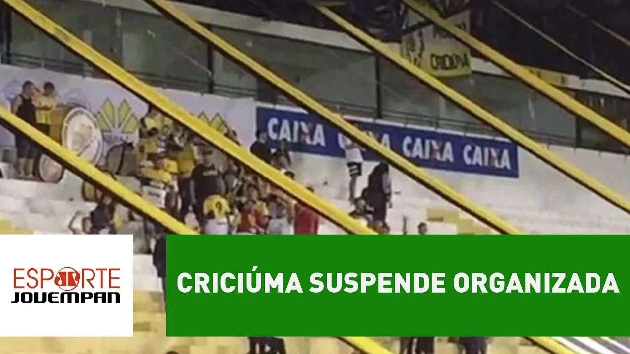 Criciúma suspende organizada que gritou contra a Chapecoense