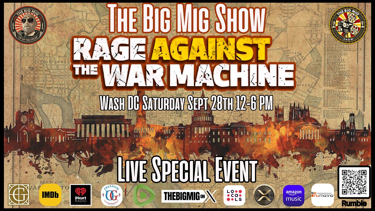 Rage Against The War Machine Live in Washington DC