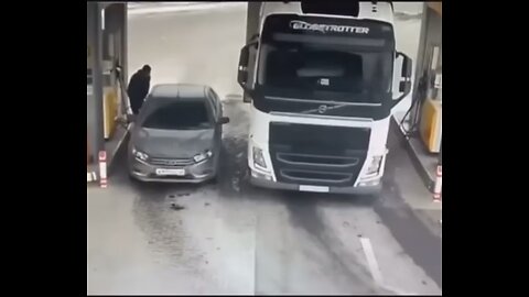 Petrol station squash run