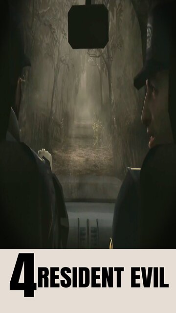 "LONG WAY FROM HOME COWBOY 🤠"- Resident Evil 4 HD Intro #shorts #residentevil4