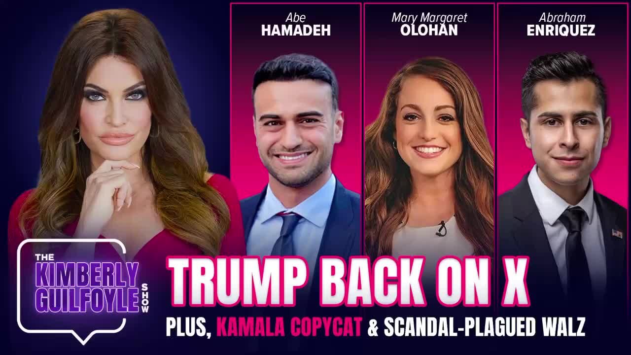 DJT Back on X! Plus the Harris-Walz Scandals you Need to Know, Live with Abe Hamadeh, Mary Margaret Olohan, and Abraham Enriquez | Ep. 149