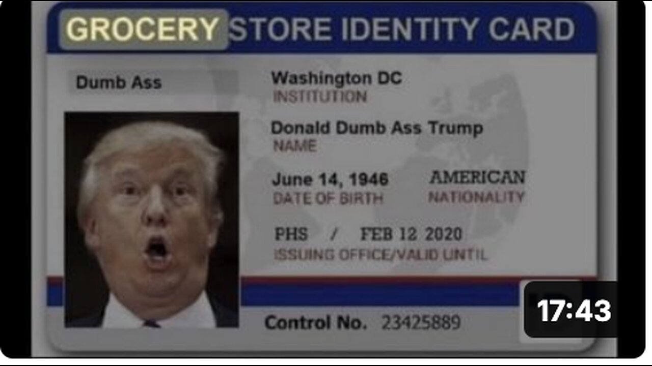 Its not as strange as it sounds! Trump's "GROCERY ID" is trending again because it's coming soon!