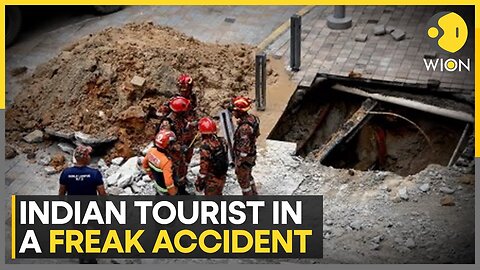 Kuala Lumpur: Woman missing after falling into sinkhole | Latest News | WION