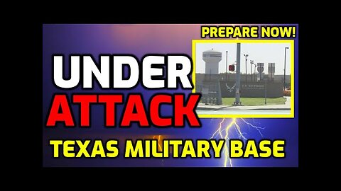 JUST NOW!! ⚠️ Texas Air Force Base UNDER ATTACK!! - MILITARY ON HIGH ALERT - PREPARE NOW!!