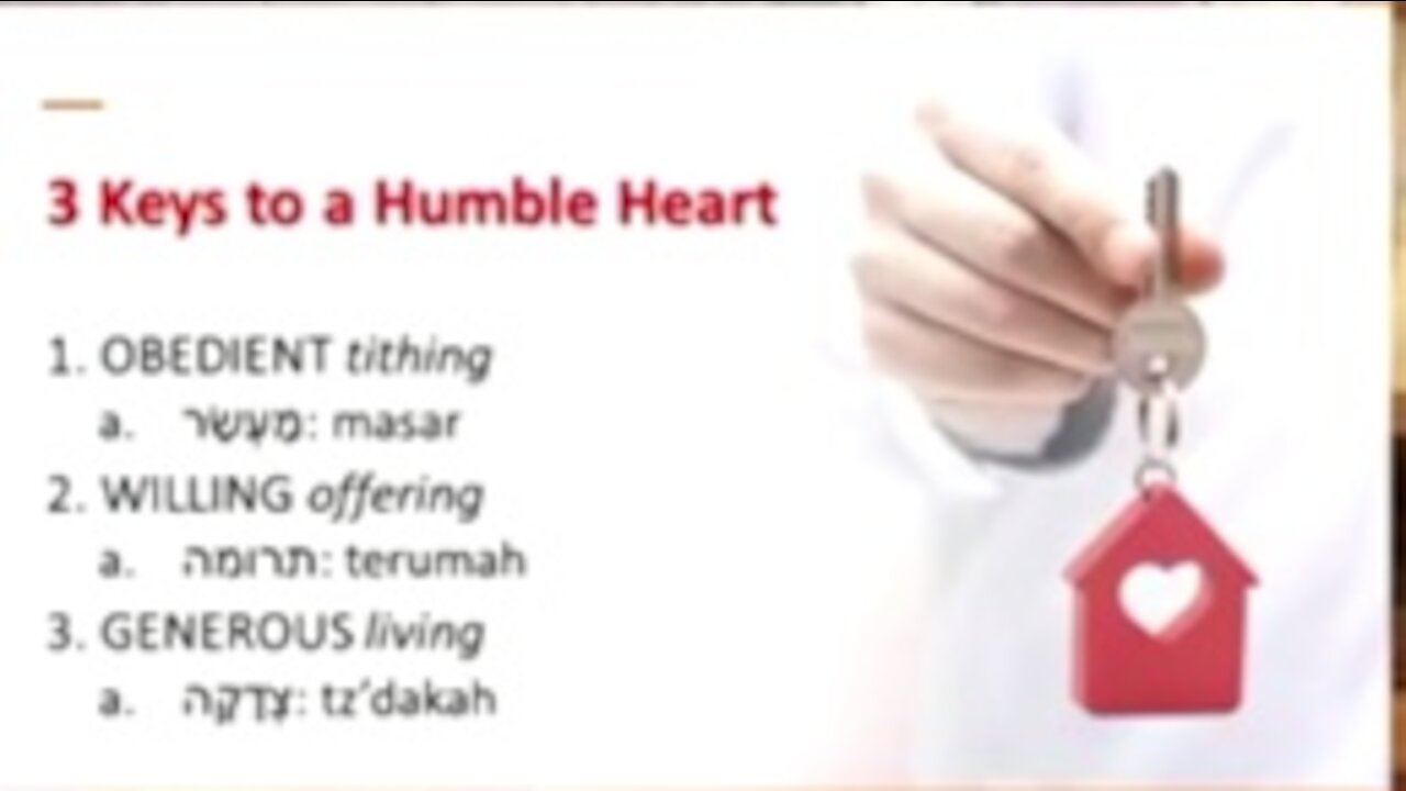 Three steps to a Humble Heart