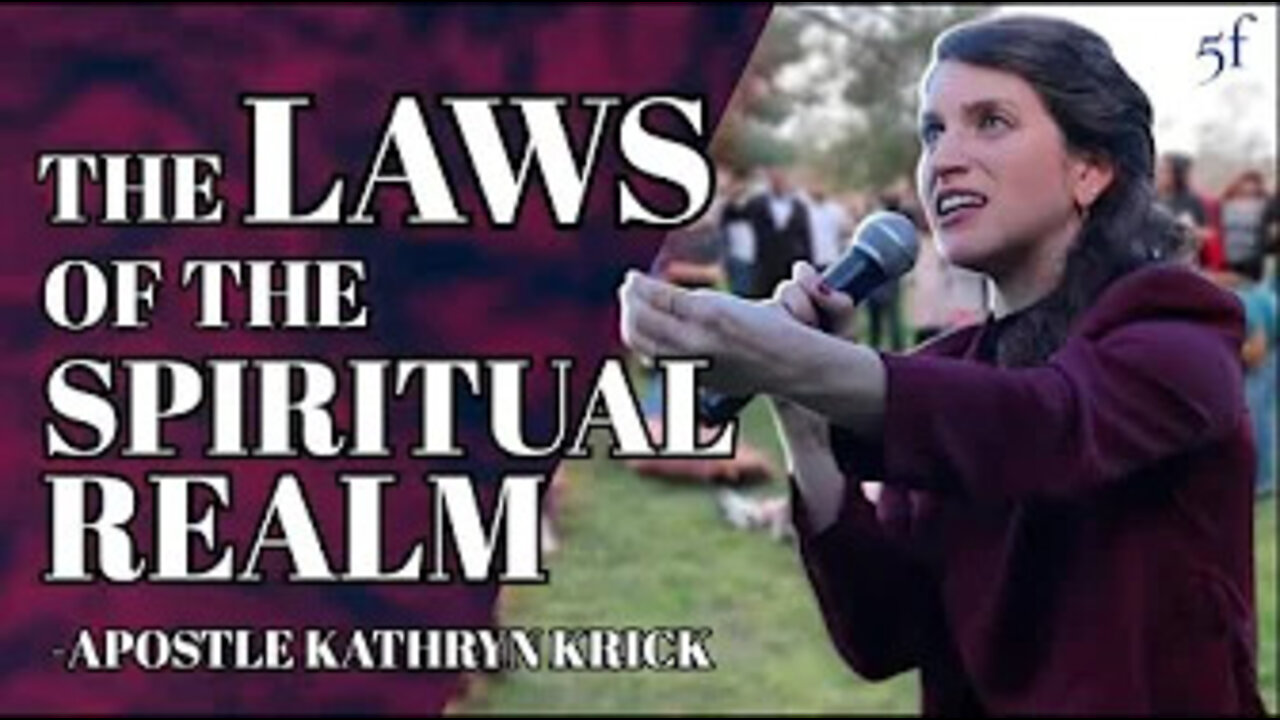 'The Laws of the Spiritual Realm' - Revival in the Park 1/16