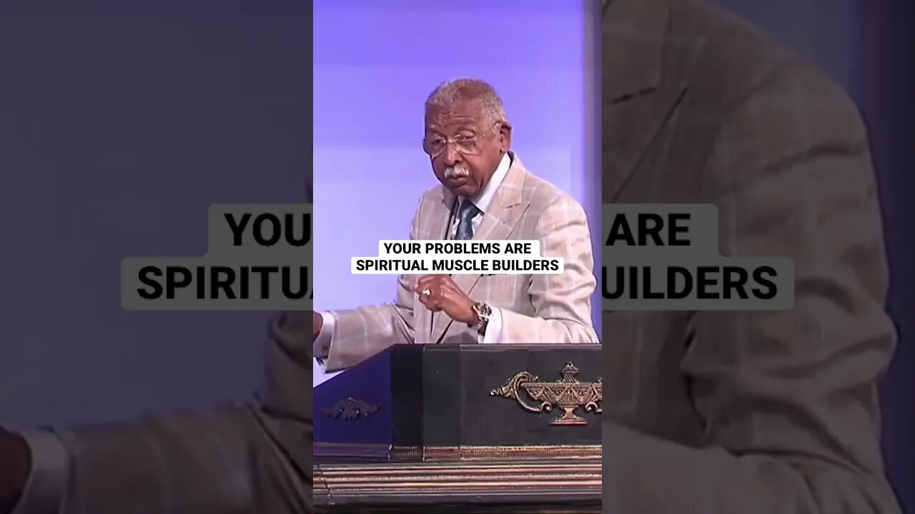 Your problems are SPIRITUAL MUSCLE BUILDERS #supernatural #grace