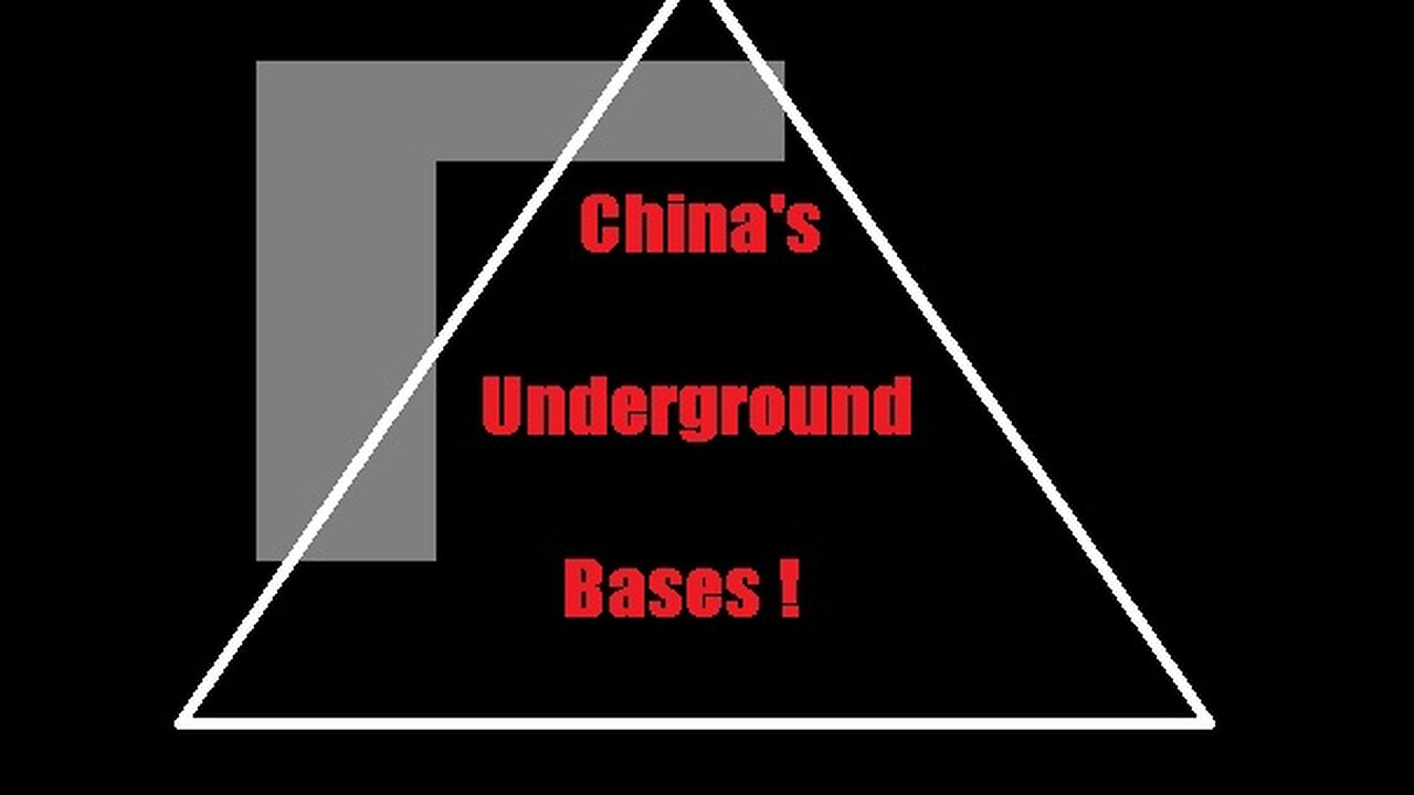 China has deep underground bases: