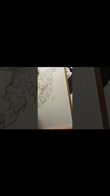 Isn't she a beaut.... Alliens sketch 11x17! By your truly! #comicart #drawings #comics #aliens