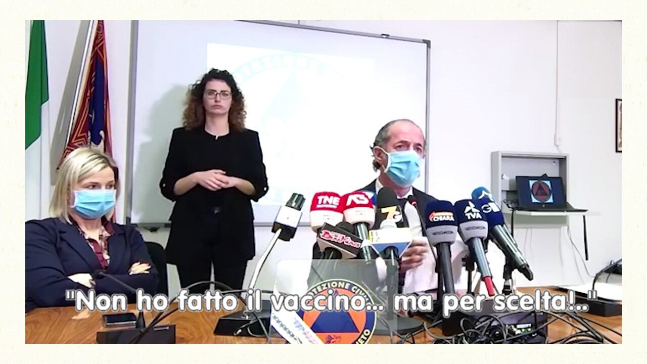 Non ho fatto il vaccino... ma per scelta!..