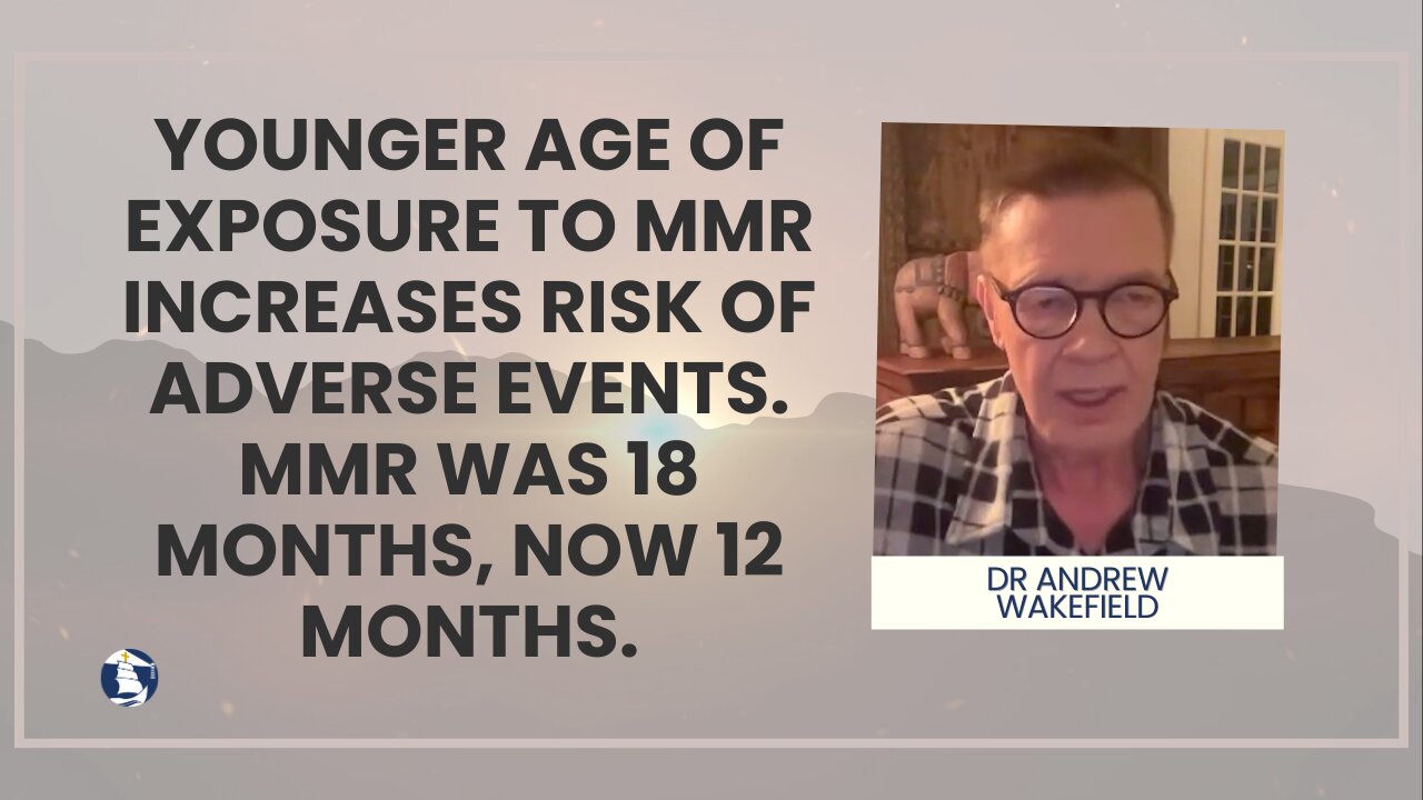 Younger age of exposure to MMR increases risk of adverse events. MMR was 18 months, now 12 months.