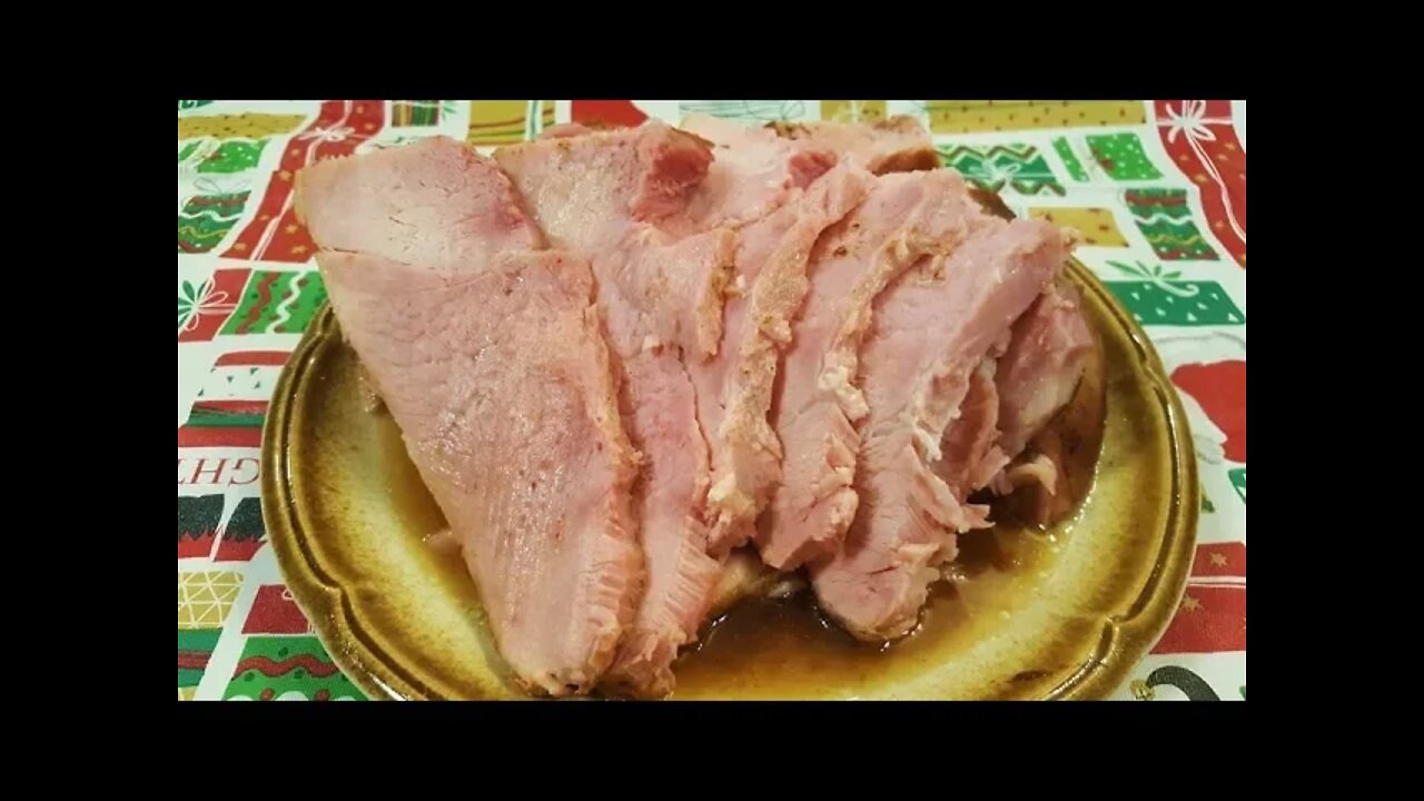 Baked Ham - Easy Glazed Ham Recipe - The Hillbilly Kitchen