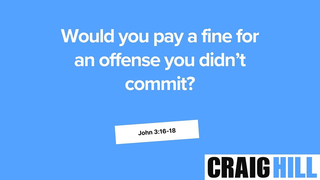 Would you pay a fine for an offense you didn’t commit?