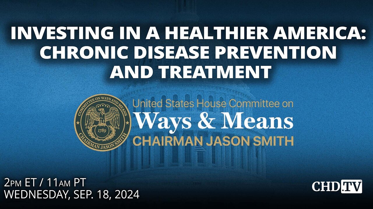 Investing in a Healthier America: Chronic Disease Prevention and Treatment | Sept. 18