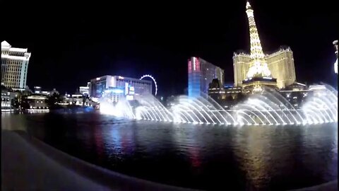 The Bellagio Fountain Show ~ GoPro ~ 3/14/15