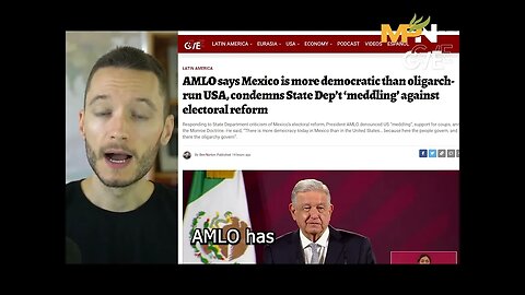 Mexico's Democracy Surpasses US Oligarchy: AMLO"