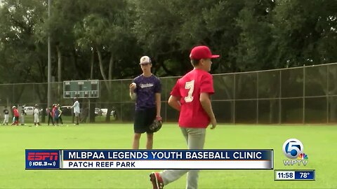 MLBPAA Legends Youth Clinic