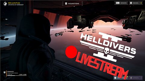 L8te night quick democrussy sesh | HellDivers 2 LiveStream