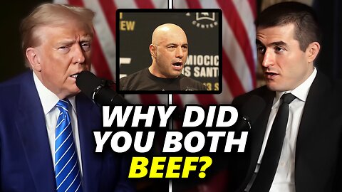 Lex Fridman Asked Trump Why He Beefed With Joe Rogan