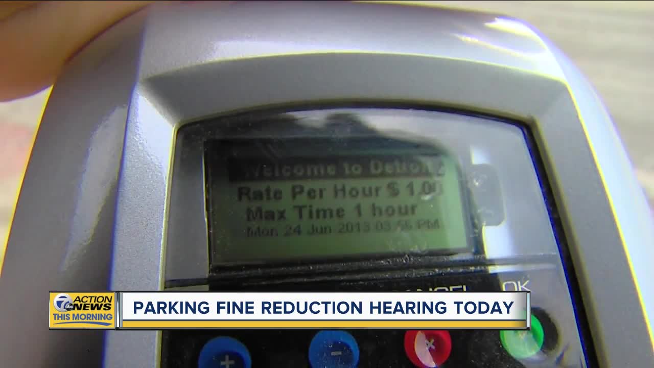 Detroit considers cutting parking fines for residents