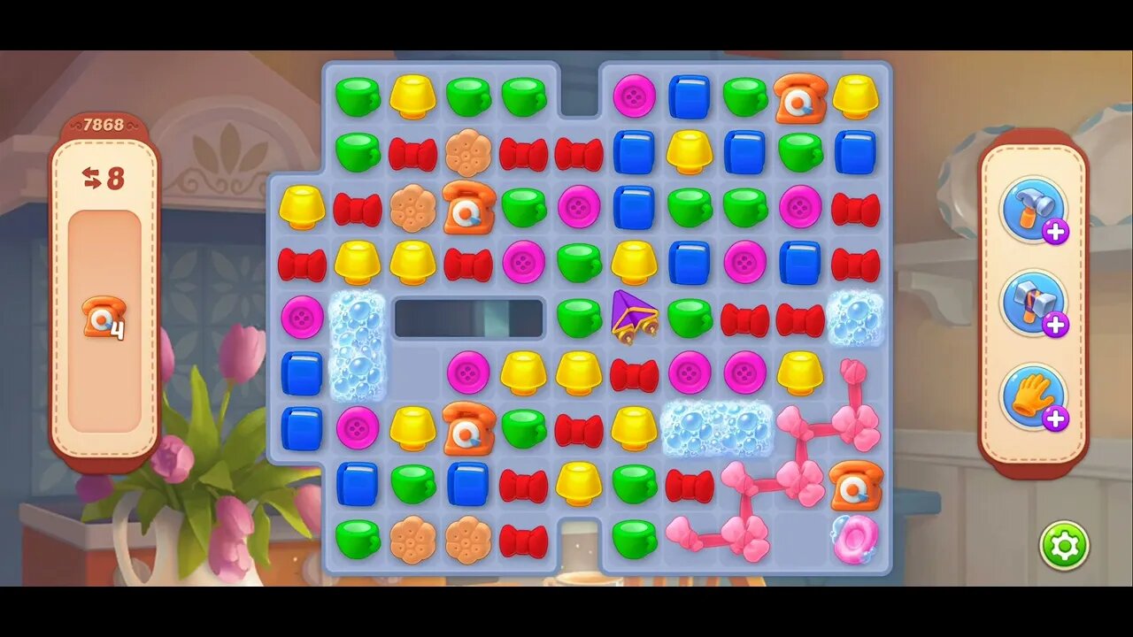 Playrix Homescapes Gameplay Walkthrough Level 7868