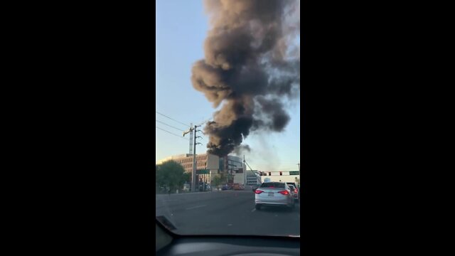 Firefighters battling fire at ASU building near Rural/University