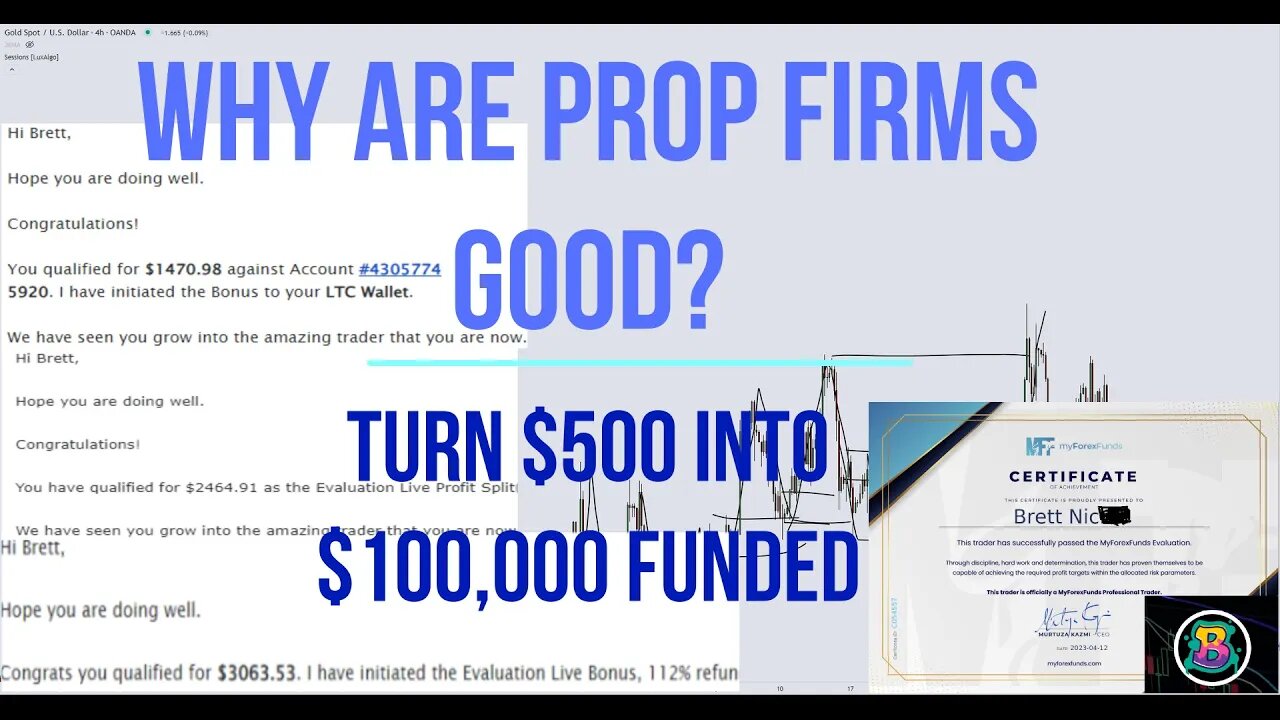 My Thoughts On Prop Firms & Trading Challenges - 200k Funded