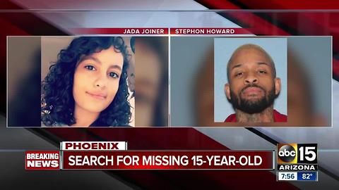 Police looking for missing 15-year-old from Phoenix, believed to be with 29-year-old