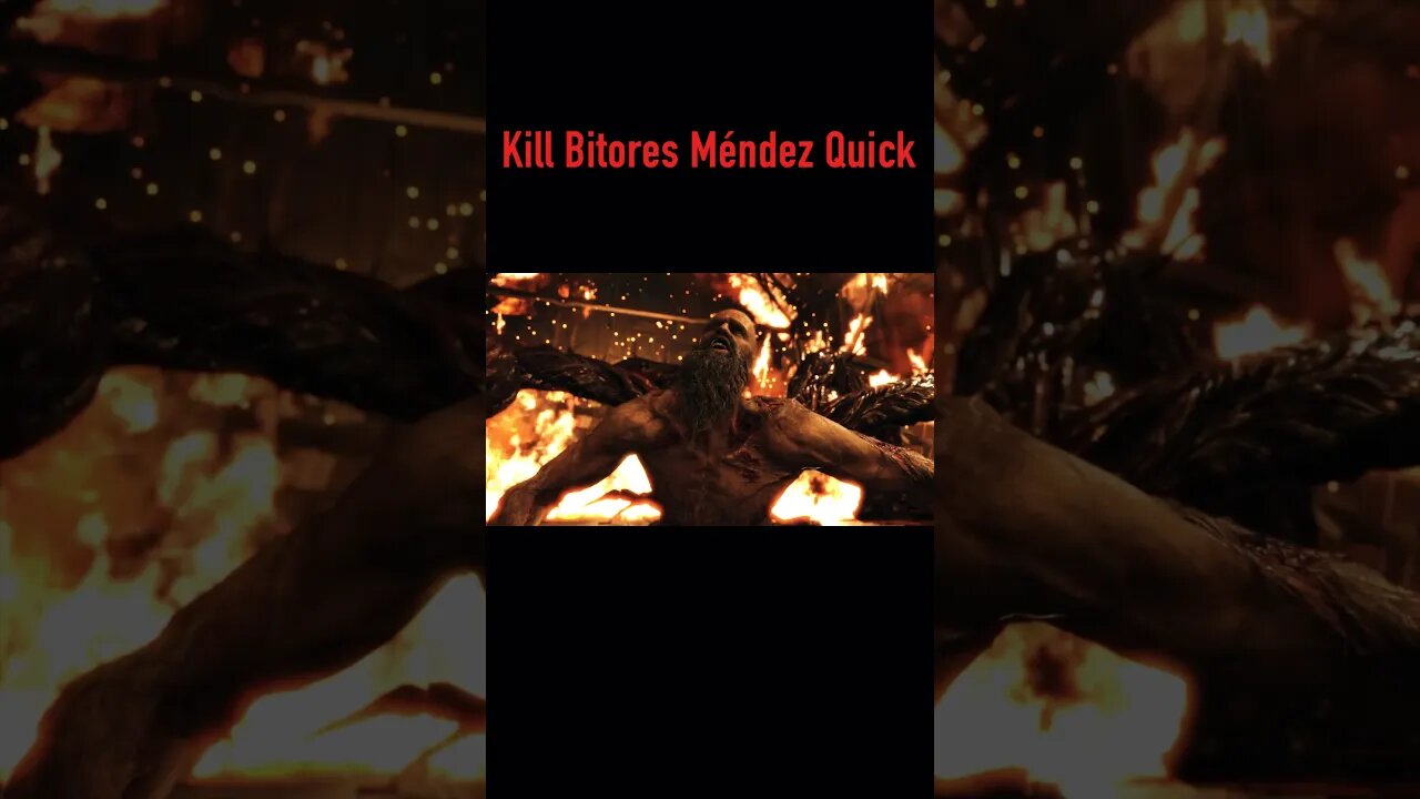 Take Out Bitores Mendez Really Quick #playstation #residentevil4 #shorts #capcom