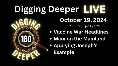 DIGGING DEEPER LIVE WEEK 180