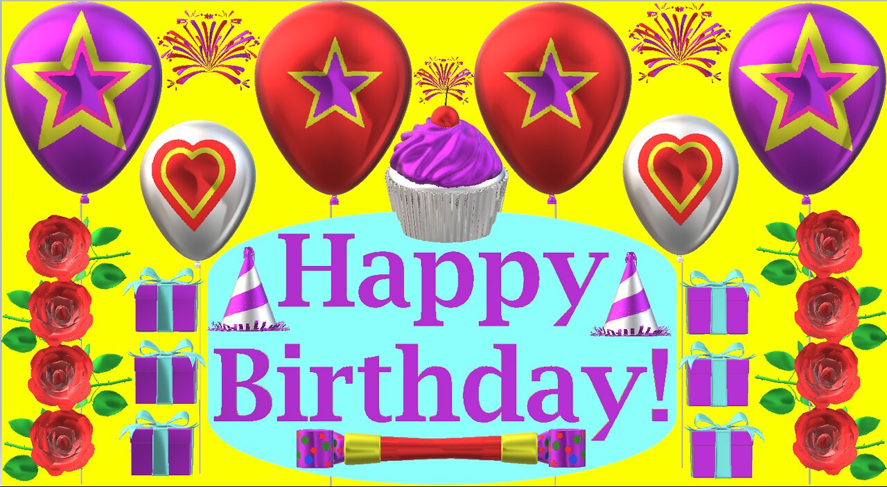 Happy Birthday 3D - Happy Birthday - Happy Birthday To You - Happy Birthday Song