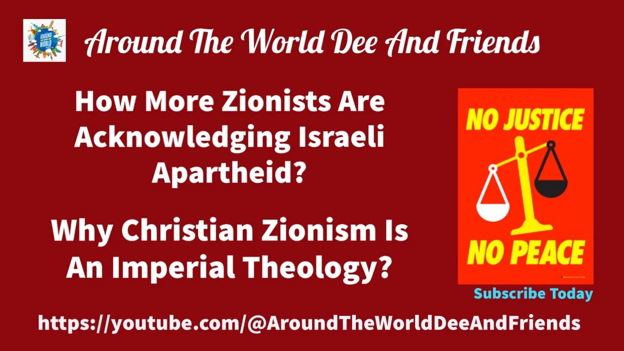 Zionist Say Israel Apartheid, Christian Zionism Imperialist Theology (clip)