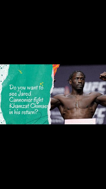 Jared Cannonier touted as severe test for unbeaten UFC star Khamzat Chimaev