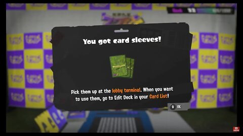 Splatoon 3 - Tableturf Battle - Sheldon's Card Sleeve