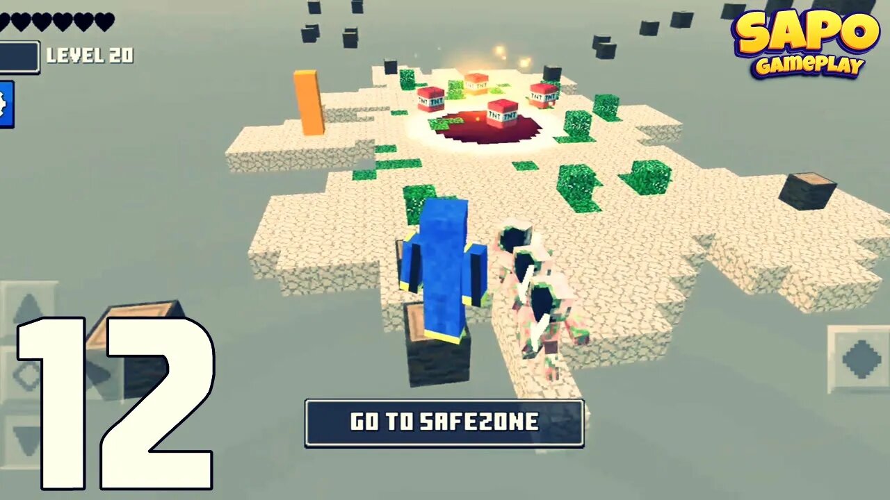 Craft Parkour: corrida de blocos 3D - Gameplay Part 12 LVL 20 (Android/IOS) SapoGamePlay - Jogos