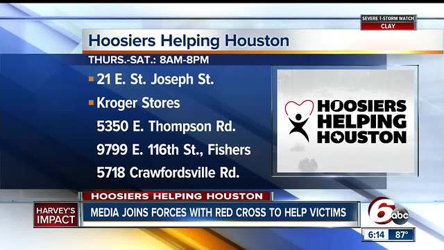 Media join forces with Red Cross to help Harvey victims
